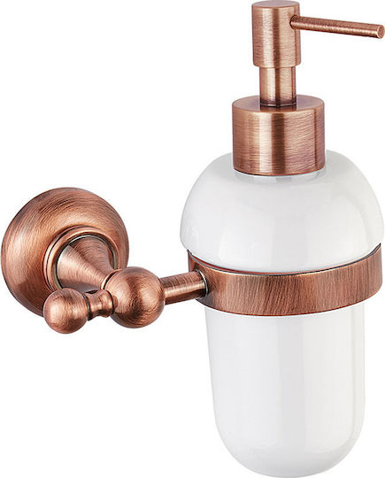 Performa Design Victoria 624 Montat pe perete Dispenser din Porțelan Roz 125ml