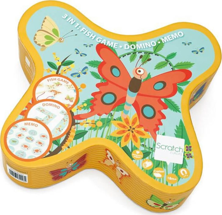 Scratch Europe 3 In 1 Butterfly Game Skroutz.gr