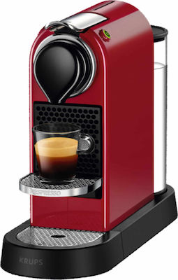 Krups Citiz Mașină de Cafea pentru Capsule Nespresso Presiune 19bar Roșu