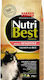 NutriBest Adult Sensitive Dry Food for Adult Cats with Salmon 15kg