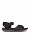 Clarks Step Beat Sun Men's Leather Sandals Black