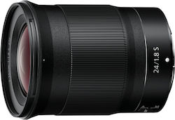 Nikon Full Frame Camera Lens Nikkor Z 24mm f/1.8 S Ultra-Wide Zoom for Nikon Z Mount Black