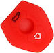 Silicone Car Key Cover Case with 3 Buttons for Bmw Red