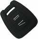 Silicone Car Key Cover Case with 2 Buttons for Opel Black