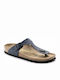 Birkenstock Gizeh Birko-Flor Men's Sandals Blue Regular Fit