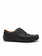 Boxer Men's Leather Moccasins Black