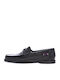 Docksides Portland Men's Leather Boat Shoes Black