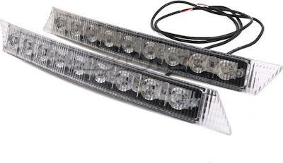 Waterproof LED Lightbars Universal 10-30V 27W 30cm 2pcs