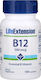 Life Extension Vitamin B12 für die Gesundheit des Nervensystems 500mcg 100 Lutschtabletten