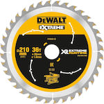 Dewalt DT99566 Cutting Disc Wood 210mm with 36 Teeth 1pcs