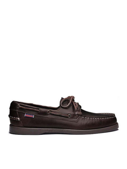 Sebago Docksides Portland Men's Leather Boat Sh...