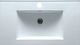 KLP Piccolo Eingelassenes Waschbecken Porzellan 120x46x18cm Weiß
