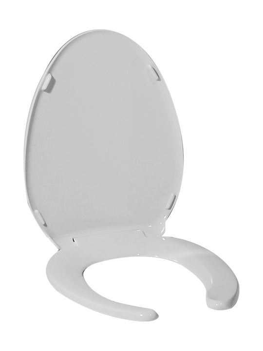 Ponte Giulio 130 Series Καπάκι Λεκάνης με Μπιντέ Λευκό