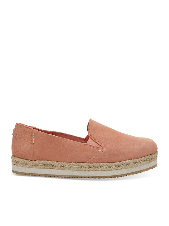 Palma Suede Γυναικείες Εσπαντρίγιες Nude