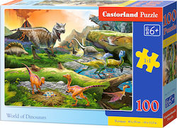 Kinderpuzzle World Of Dinosaurs 100pcs Castorland