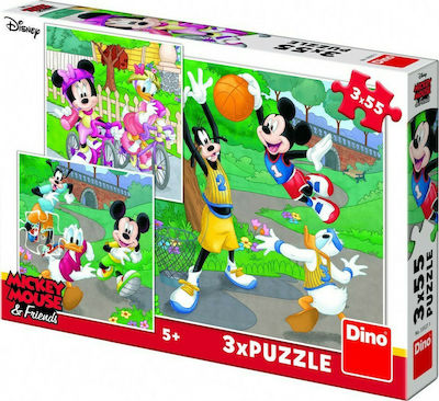 Kinderpuzzle Mickey & Minnie für 5++ Jahre 165pcs Dino