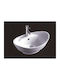 Ceramita F659 Countertop Sink Porcelain 59.5x39x21.5cm White
