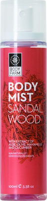 Bodyfarm Sandalwood Body Mist 100ml