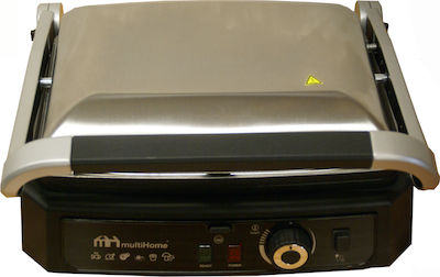 MultiHome Supergrill 930-002-0011 Sandwich Maker Grill with Removable Plates 2000W Inox