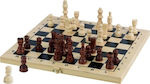 Natural Games Chess Wood with Pawns 29x29cm