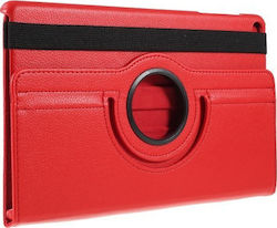 Rotating Flip Cover Synthetic Leather Rotating Red (Galaxy Tab A 10.1 2019)