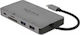 DeLock USB-C Docking Station με HDMI 4K PD Ethernet Γκρι (87735)