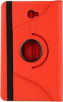 Rotating Flip Cover Synthetic Leather Rotating Red (Galaxy Tab A 10.1 2016)