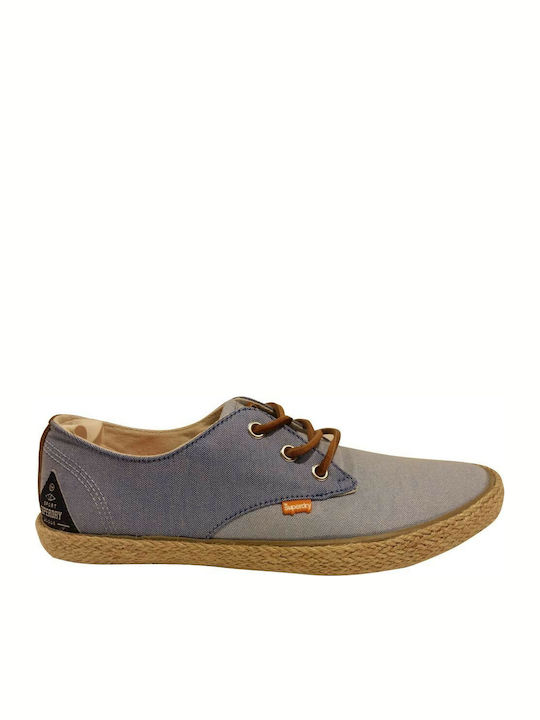 Superdry Skipper Herren Espadrilles in Blau Farbe