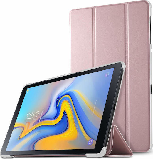 Tri-Fold Flip Cover Rose Gold for Galaxy Tab A 10.5 2018