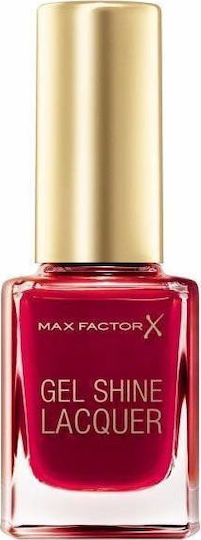 Max Factor Gel Shine Lacquer Luciu Oja Lustruirea De Lungă Durată Roșu 11ml