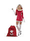 Christmas Costume Santa Claus Red