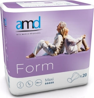 AMD Incontinence Form Maxi 70 X 36-30cm Unisex Pansamente pentru incontinență 20buc