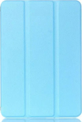 Tri-Fold Flip Cover Piele artificială Albastru deschis (Galaxy Tab E 9.6)