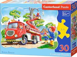 Παιδικό Puzzle Kitten Rescue 30pcs για 4+ Ετών Castorland