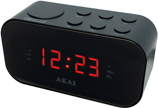 AKAI Tisch-Digitaluhr mit Wecker & Radio ACR-3088 AKAI Tisch-Digitaluhr mit Wecker & Radio ACR-3088