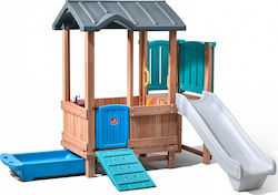 Step2 Woodland Adventure Spielhaus Kinder-Spielhäuser mit Rutsche Step2 Woodland Adventure Spielhaus Kinder-Spielhäuser mit Rutsche