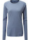 Rab Forge Damen Thermo Langarmshirt Blau