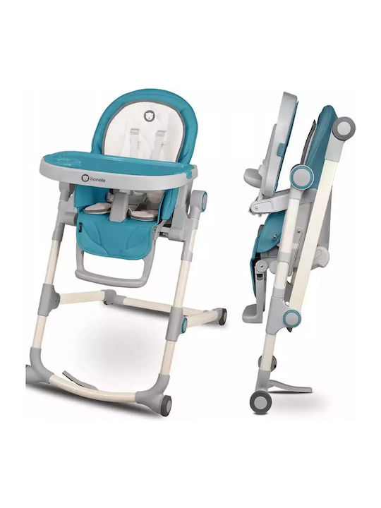 Lionelo Cora Foldable Highchair with Metal Fram...