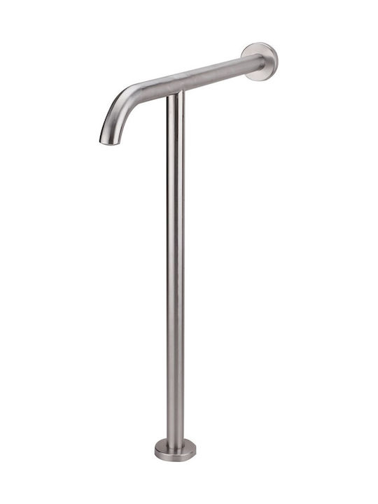 Ravenna Mâner de Baie Inox Robinete pentru persoane cu dizabilități 55cm Argint