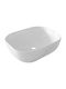 Ceramita Encore 50 Επικαθήμενος Νιπτήρας Πορσελάνης 49.5x39.5x15cm Λευκός