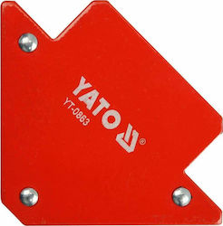 Yato YT-0864 Γωνία Συγκόλλησης με Μαγνητική Ικανότητα 22.5kg & Γωνίες 135° / 45° / 90° Yato YT-0864 Γωνία Συγκόλλησης με Μαγνητική Ικανότητα 22.5kg & Γωνίες 135° / 45° / 90°