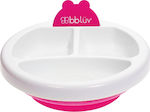 Bbluv Baby Food Plate made of Plastic Pink B107-P