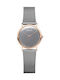 Bering Time Classic Watch Battery with Silver Metal Bracelet