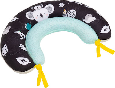 Taf Toys Pernă de Activități Tummy Time Pillow Negru pentru 6++ Luni (LxlxÎ) 16.5x10x9cm