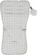 Minene Κάλυμμα Καροτσιού Διπλής Όψης 35x75εκ. Grey