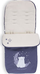 Kikka Boo Polar Bear Universal Ποδόσακος Navy Blue