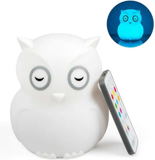 Bbluv Led Kids Decorative Lamp Hibu with Color Changes White 10x8.9x12.2εκ.