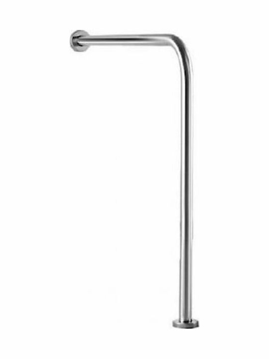 Viospiral Mâner de Baie Inox Robinete pentru persoane cu dizabilități 73cm Argint