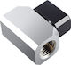 Phanteks G1/4 Premium Ball Valve Fittings Ασημί