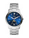 Fossil Minimalist Blue/Silver